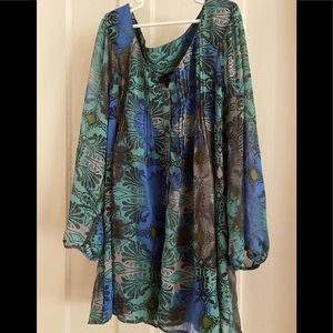 Blue/green East 5th Blouse